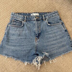 Zara Women's Blue Shorts